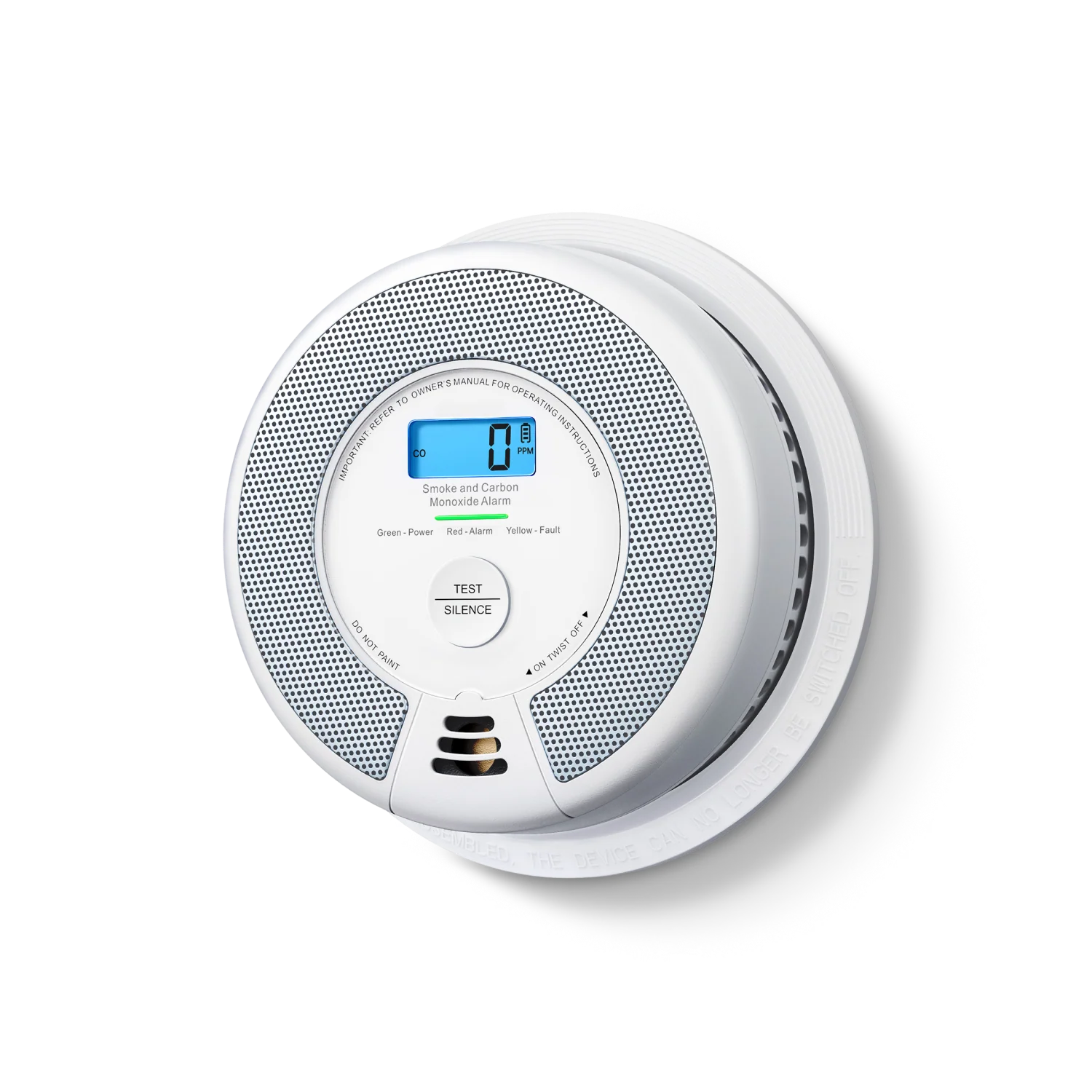Secure Serviced Apartments in Apo, Abuja featuring X-Sense Smart Wireless Combination Smoke and Carbon Monoxide Detector with LCD Display & 10-Year Battery